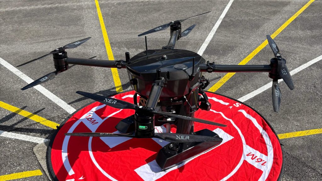 Xer X8 UAS Platform is ready for takeoff