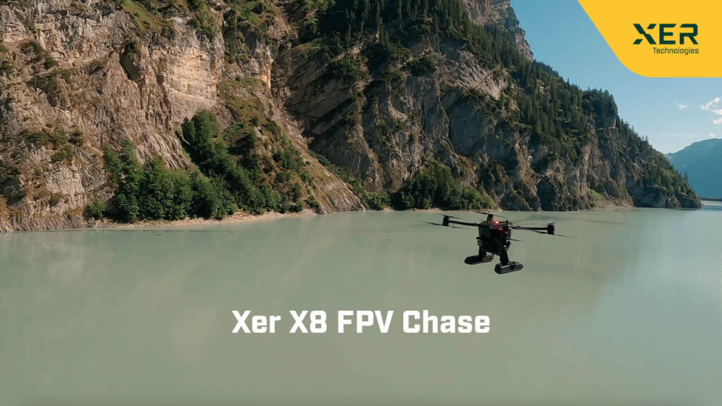 FPV Chasing the Xer X8
